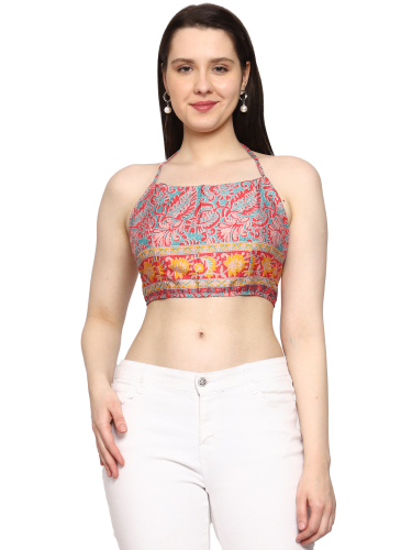 KE Kanha Exports Women's Halter Top - Chic and Comfortable Fashion for Any  Occasion (2965 A) : : Fashion